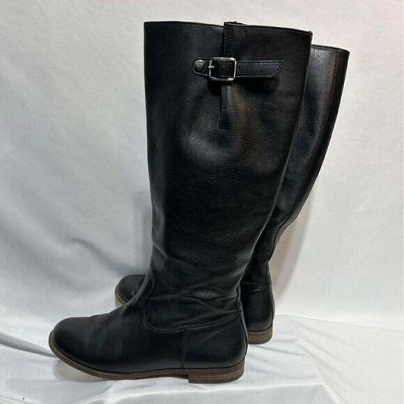 Paul Green leather boots. Made in Germany. Size 6.5. Wide calf. - Picture 1 of 12
